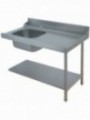 Right hand side pre-wash table (all models)