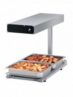 Food heater to put down, infrared, plan GN 1/1
