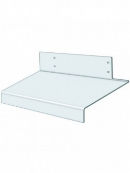Left sneezeguard for DRSN-24 + DRCS-24