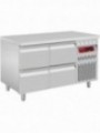 Refrigerating table composed of :