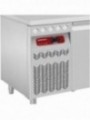 Table frigorifique ventilée, 3 portes GN 1/1, 405 Lit. groupe a gauche