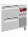 Refrigerating table composed of :