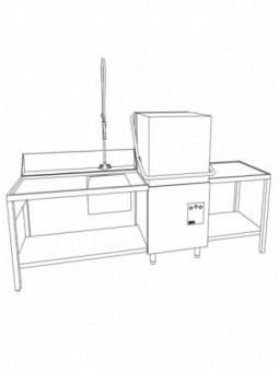 Geheel vaatwasser en osmose unit: