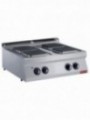 Electric cooker, 4 squared plates -TOP-