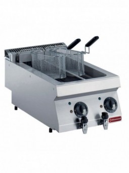 Electric fryer 2 basins of 5 liters -TOP-
