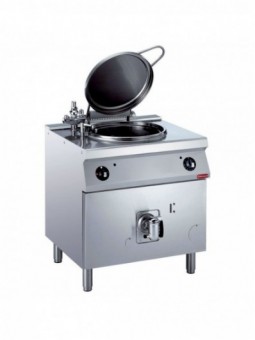 Electric rounded kettle, 60 liters, indirect heating