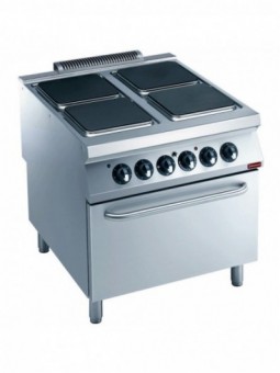 Elektrisch fornuis 4 platen op elektrische oven