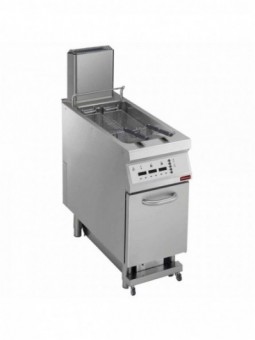 Friteuse électrique 1 cuve en "Y" 23 litres, sur meuble, "DIGIT"