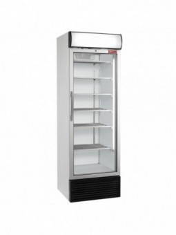Static/ventilated negative T° display, 500 liters, light box