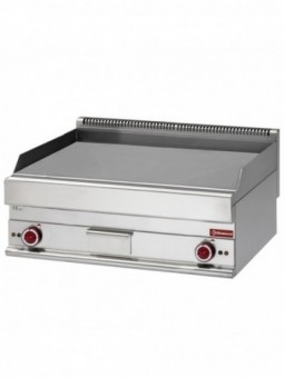 Flat electric cooking plate EXTRA-LARGE chrome