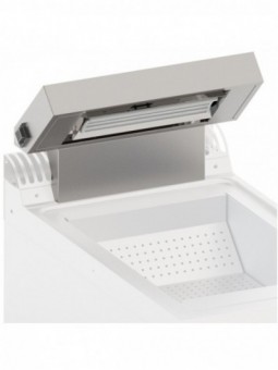 Heating bridge for chips warmer