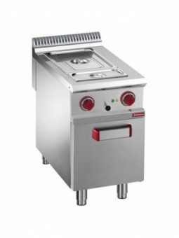 Electric bain marie 4x GN 1/3-150 mm, open cupboard