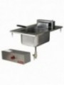 Electric fryer, 1 basin 10 liters, drop in