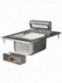 Salting basin for fries GN1/1, electric, drop in
