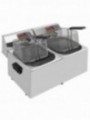 Electric table top fryer 2x 7 liters