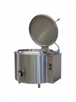 Electric boiling pan 200 liters, indirect heating