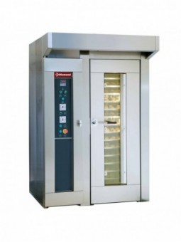 Oven voor bakkerij en banketbakkerij, ronddraaiend, 15 of 18 Niv. (450x650 mm of 500x700 mm)