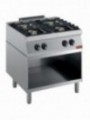 Range consist of : 4 burners & open base