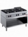 Range consist of : 6 burners & open base