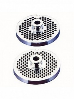 Grid in stainless steel, 6mm for grinder n°22.