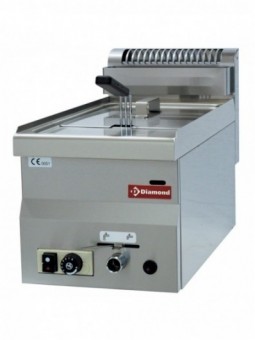 Gas fryer, 1 basin 8 liters -Top-