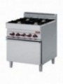 Gas range 4 burners with gas oven