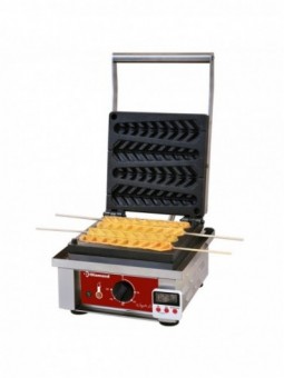 Gaufrier électrique "épi sur bâtonnet" 4 pcs.+ minuterie
