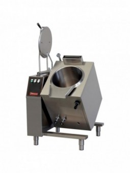 Gas Tilting Boiling pan, 50 liters, indirect heating