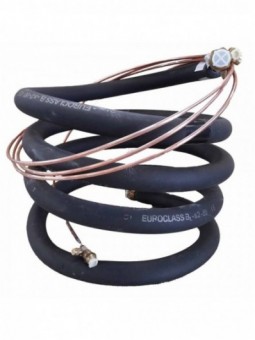 Option : Pre-charged tubes and electric cable   10M ( form 1)
