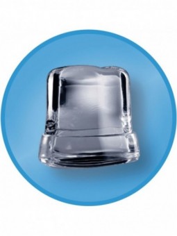Whole ice cube maker 35 kg, with storage - WATER