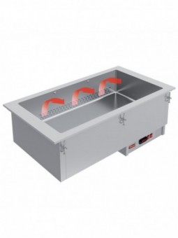 Element bain-marie 4 GN 1/1 - dried up - ventilated