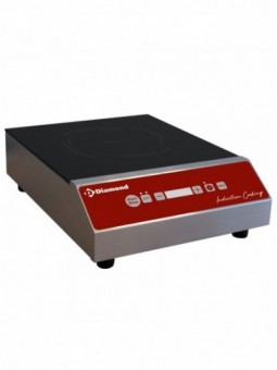 Inductieplaat 2500 watt, tactiele toetsen