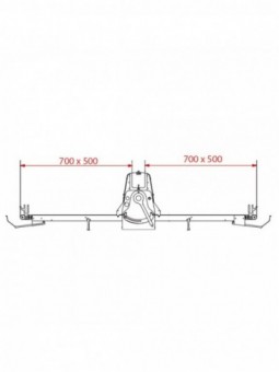 Sheeter, of table, 500x700 mm - Variable speed