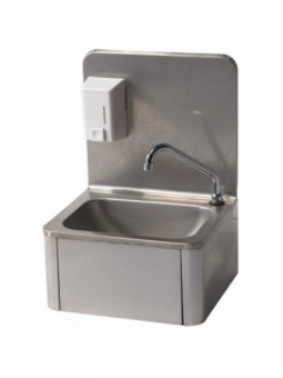 Lave-mains mural avec distributeur de savon 500 ml