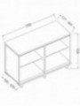 Neutral rear cabinet