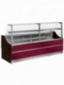 Refrigerated glass display - Neutral model  staight panel 90°, without storeroom