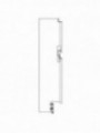 Decorative pediment kit neutral angle - open 45°, wooden panel, plinth and moldings