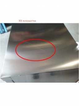 Ventilated refrigerator, 150 liters. stainless steel