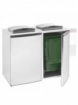 Waste cooler "double" (without group)