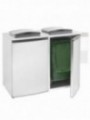 Waste cooler "double" (without group)