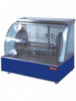 Electric rotating roaster, 4 baskets, 16-20 chickens