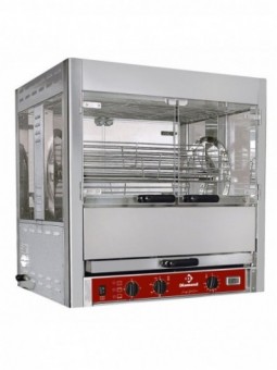 Rotating rotisserie, 25 chickens