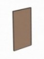 Furnishing panel "wood" corner 90°