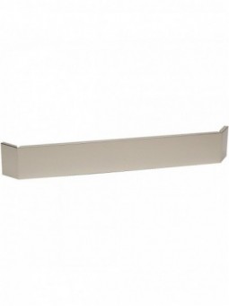 Frontal plinth in stainless steel external angle