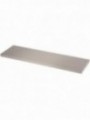 Upper or middle shelf superstructure, made of stainless steel