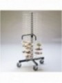 Trolley for 96 plates Ø 180-240 mm , space 65mm