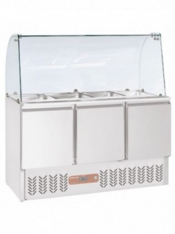 Set saladette & Kit curved glass :