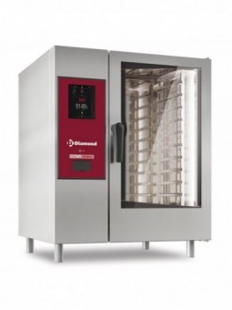 Four électrique  "TOUCH" vapeur directe/convection 10x GN 1/1 + Cleaning