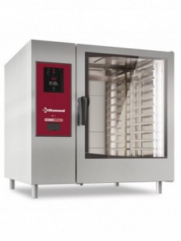 Four électrique "TOUCH" vapeur directe/ convection 12x GN2/1+ Cleaning