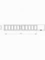 Refrigerated structure GN 10x1/4, 1x1/9 , with lid